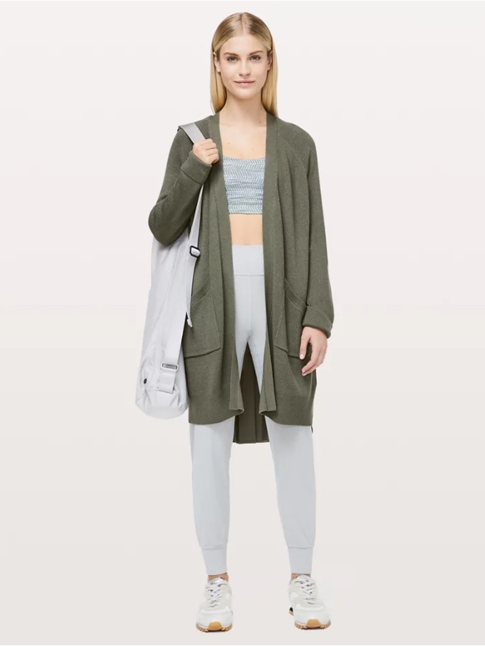 lululemon still at ease wrap, size 2